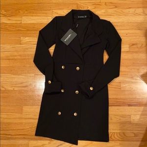 Pretty Little Things Black Blazer Dress